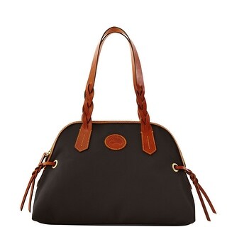Dooney & Bourke Nylon Small Domed Satchel (Introduced by Dooney & Bourke at $149 in Mar 2012) - Black