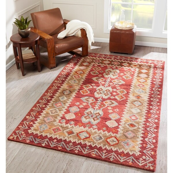 Momeni Tangier Hand Tufted Wool Traditional Area Rug