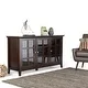 WYNDENHALL Normandy SOLID WOOD 62 inch Wide Transitional Wide Storage Cabinet - 62"w x 18"d x 34" h - Thumbnail 45