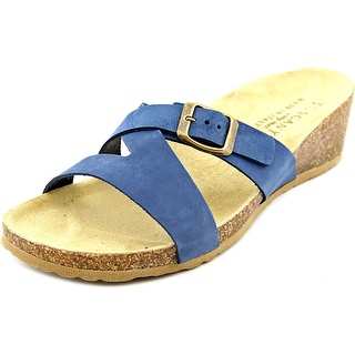 Easy Street Sandalo Women Open Toe Leather Wedge Sandal