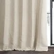 Exclusive Fabrics Oat Cream Bellino Room Darkening Curtain (1 Panel) - Thumbnail 6