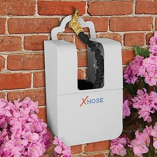 XHose Expandable Hose Keeper, Holds 25 to 100 Feet of Flexible Hose Storage