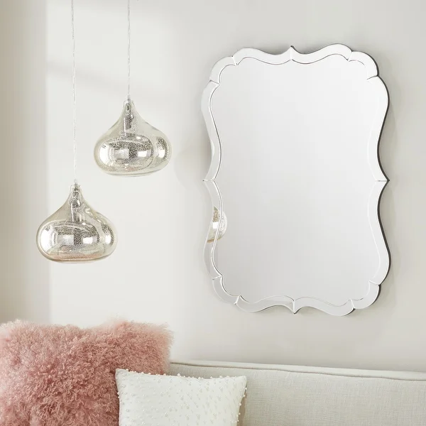 Abbyson Olivia Rectangle Wall Mirror
