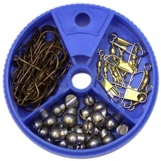 Eagle Claw Sinkers, Hooks and Swivels Assorted Pack