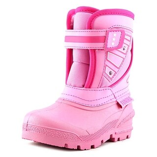 Tundra Oregon Youth Round Toe Synthetic Pink Snow Boot
