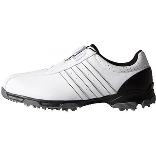 Adidas 360 Traxion BOA White/White/Core Black Golf ShoesF33446/F33213