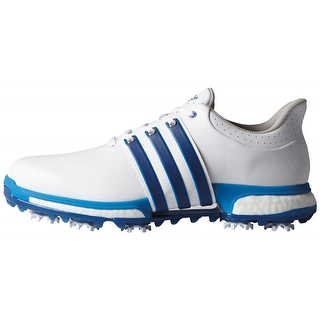 Adidas Men's Tour 360 Boost White/Eqt.Blue/Shock Blue Golf Shoes F33252 / F33264