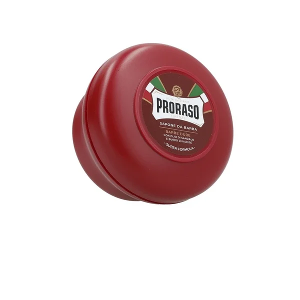 Proraso Shaving Soap for Thick, Coarse Beard, Sandalwood, 5.2 oz