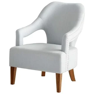 Cyan Design 8338 Opal Throne 36" Tall Wood and Foam Accent Chair