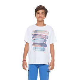 Tween Boy T-Shirt Graphic Tee Kids Skater Clothes Summer Pulla Bulla 10-16 Years