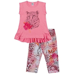Pulla Bulla Shirt and Capri Pants Outfit for girls ages 2-10 years