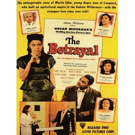 The Betrayal Movie Poster Oscar Micheaux (1948)