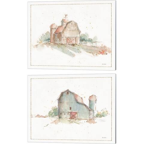 Lisa Audit 'Farm Friends Barn' Canvas Art (Set of 2)