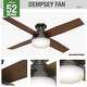 Hunter 52" Dempsey Low Profile Ceiling Fan with LED Light Kit and Handheld Remote - Thumbnail 38