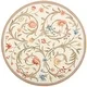 preview thumbnail 41 of 46, SAFAVIEH Handmade Chelsea Hali French Country Floral Scroll Wool Rug