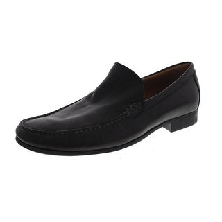 Johnston & Murphy Mens Cresswellven Leather Slip On Loafers