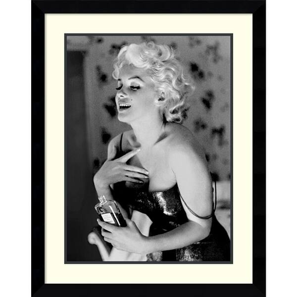 Framed Art Print 'Marilyn Monroe, Chanel No. 5' by Ed Feingersh 29 x 36-inch