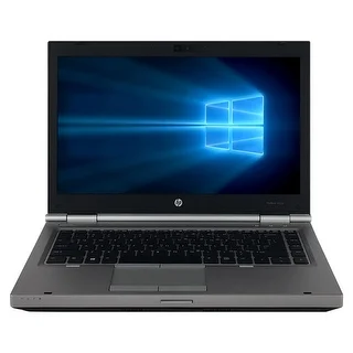 Refurbished HP EliteBook 8470P 14" Laptop Intel Core i5-3320M 2.6G 8G DDR3 1TB DVDRW Win 10 Pro 1 Year Warranty - Silver