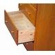 Solid Wood 4-Super Jumbo Drawer Chest with Lock by Palace Imports - Thumbnail 13