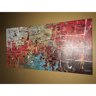 Carmen Guedez 'Safe and Sound' Canvas Wall Art (24 x 48)