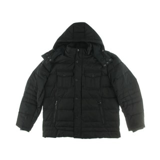 London Fog Mens Down Quilted Coat - S