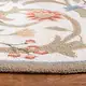 preview thumbnail 26 of 46, SAFAVIEH Handmade Chelsea Hali French Country Floral Scroll Wool Rug