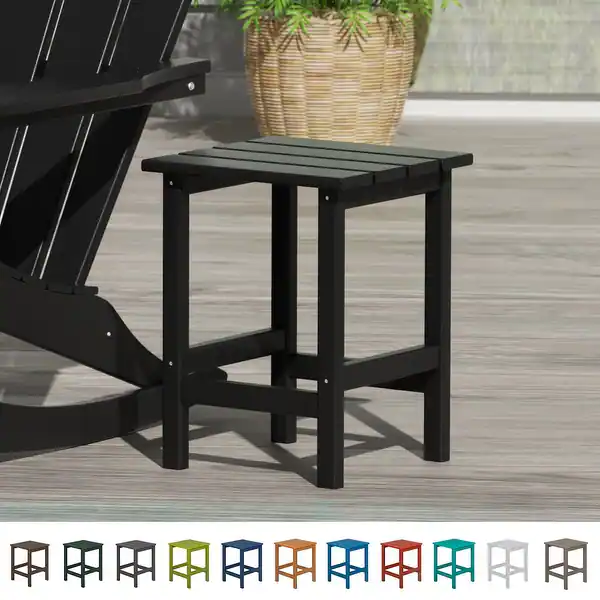 slide 2 of 57, Laguna Poly Eco-Friendly Outdoor Patio Square Side Table