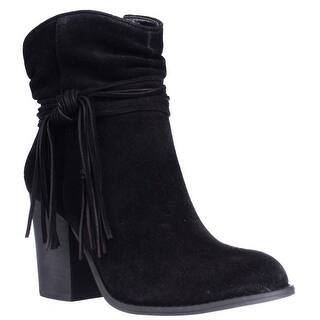 Jessica Simpson Sesley Wrapped Slouch Ankle Booties - Black