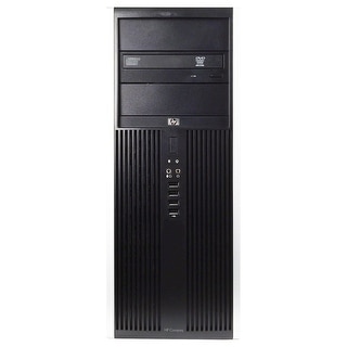 Refurbished HP Compaq 8200 Elite Tower Intel Core I5 2400 3.1G 16G DDR3 2TB DVDRW WIN 10 Pro 64 1 Year Warranty - Black