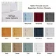 preview thumbnail 73 of 103, ﻿Superior 1200 Thread Count Egyptian Cotton Solid Bed Sheet Set