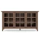 WYNDENHALL Normandy SOLID WOOD 62 inch Wide Transitional Wide Storage Cabinet - 62"w x 18"d x 34" h - Thumbnail 29