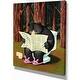 Bear in the Woods - Animal Digital Art Canvas Print - Thumbnail 8