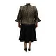 Danillo Plus Size Jacquard 2-Piece Skirt Suit style#144859 - Thumbnail 2