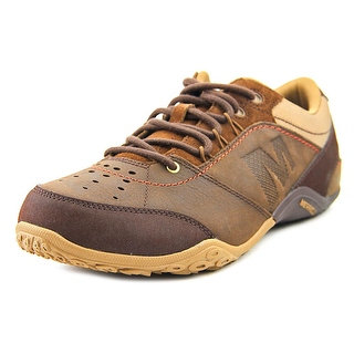 Merrell Wraith Fire Round Toe Leather Running Shoe