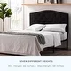 Brookside Liza Upholstered Curved and Scoop-Edge Headboards - Thumbnail 14