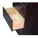 Solid Wood 4-Super Jumbo Drawer Chest with Lock by Palace Imports - Thumbnail 10