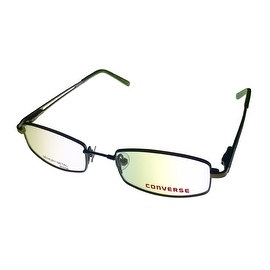 Converse Ophthalmic Modified Rectangle Frame Olive Metal Rebound