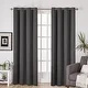 Thumbnail 35, Porch & Den Boosalis Sateen Twill Weave Insulated Blackout Window Curtain Panel Pair. Changes active main hero.