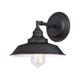 Westinghouse 63435-48 Iron Hill 1-Light Indoor Wall Fixture, Oil Rubbed Bronze