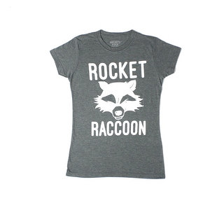 Marvel Rocket Guardians of The Galaxy Vol.2 Women's Grey T-shirt