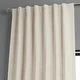 Exclusive Fabrics Oat Cream Bellino Room Darkening Curtain (1 Panel) - Thumbnail 3