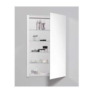 Robern RC2436D4FP1 R3 24" x 36" x 4" Plain Single Door Medicine Cabinet with Rev