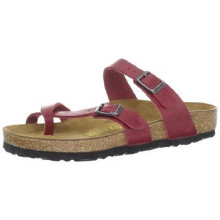 Birkenstock Womens Mayari Leather Toe Loop Flat Sandals - 6 medium (b,m)