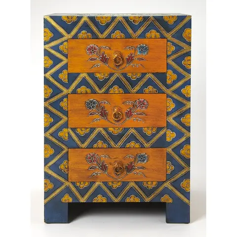 Dharma Hand Painted Accent Chest