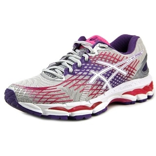 Asics Gel-Nimbus 17 Women  Round Toe Synthetic Gray Running Shoe