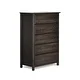 preview thumbnail 13 of 13, Grain Wood Furniture Shaker 5-drawer Solid Wood Chest Espresso
