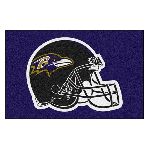 NFL - Baltimore Ravens Rug - 19in. x 30in. - 2' x 6' Runner