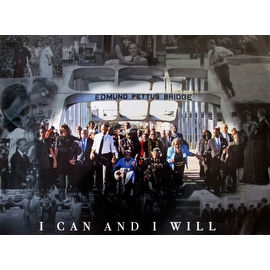 Selma March Poster I Can And I Will 50th Anniversary (18x24)