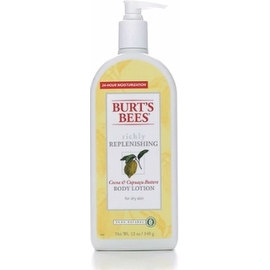 Burt's Bees Richly Replenishing Body Lotion, Cocoa & Cupuacu Butters 12 oz