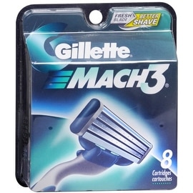 Gillette MACH3 Cartridges 8 Each